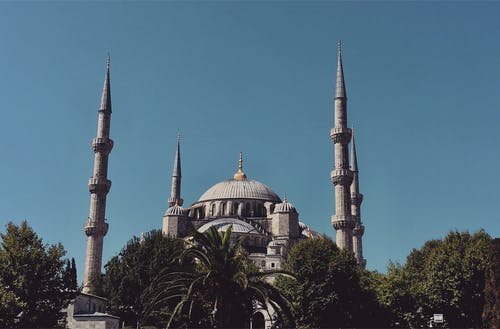 在伊斯坦布尔的蓝色清真寺 · 免费素材图片