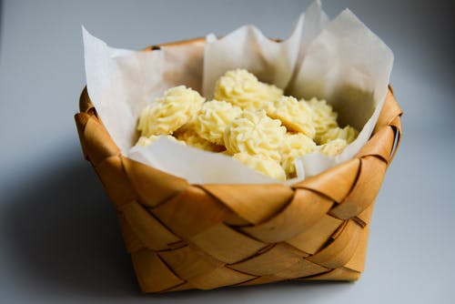 一篮烤饼干 · 免费素材图片