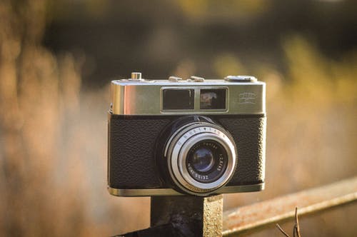 老式相机的特写摄影 · 免费素材图片