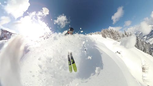 人滑雪 · 免费素材图片