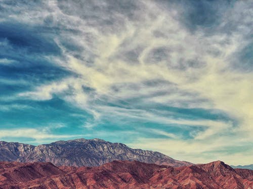 布朗山鸟瞰图 · 免费素材图片