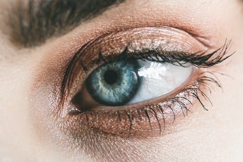 人蓝眼睛摄影 · 免费素材图片