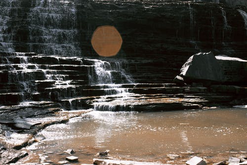 地标瀑布 · 免费素材图片