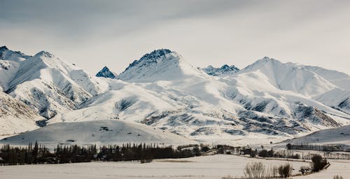 冬季山的风景 · 免费素材图片
