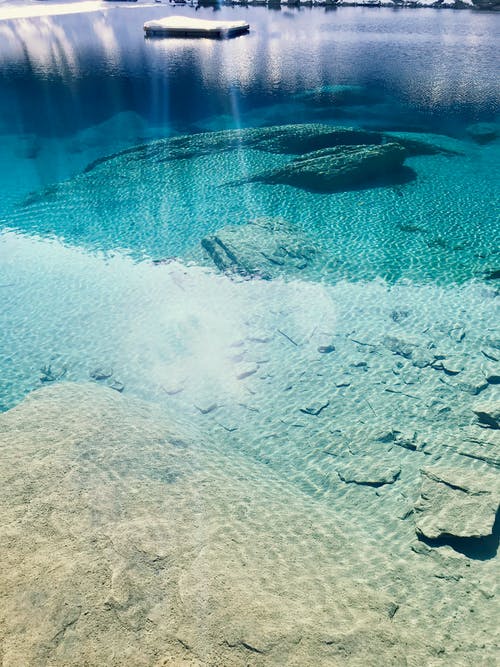蓝礁湖摄影 · 免费素材图片
