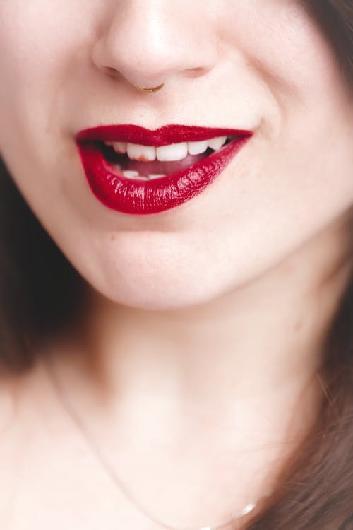 女人的嘴唇 · 免费素材图片