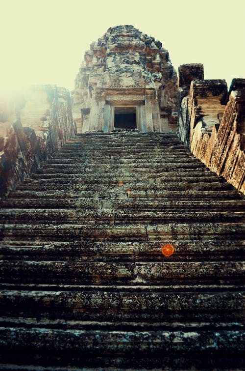 布朗混凝土寺照片 · 免费素材图片