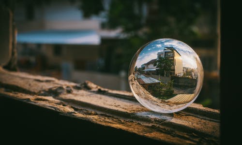 透明玻璃球 · 免费素材图片