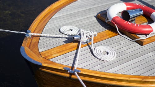棕色和灰色木船 · 免费素材图片