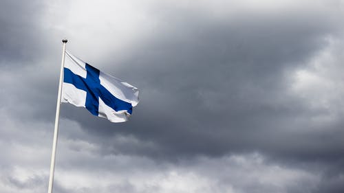 芬兰国旗摄影 · 免费素材图片