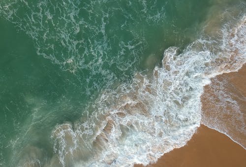 海滨鸟瞰图 · 免费素材图片