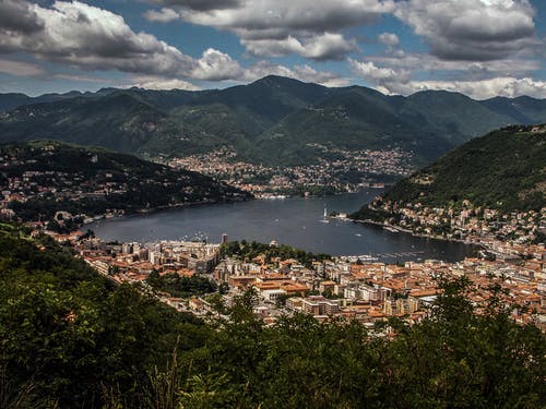 乡村鸟瞰图 · 免费素材图片