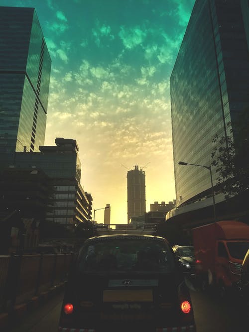 繁忙的城市照片 · 免费素材图片