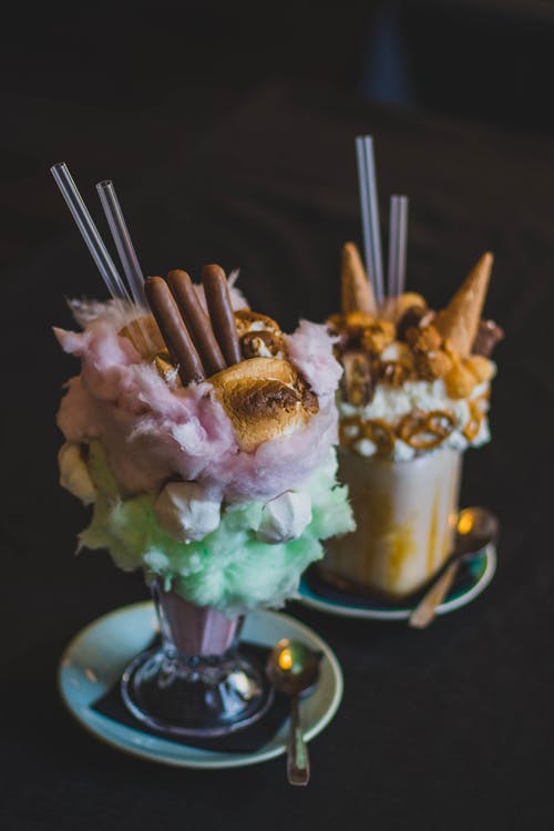 冰沙倾斜移位镜头摄影 · 免费素材图片