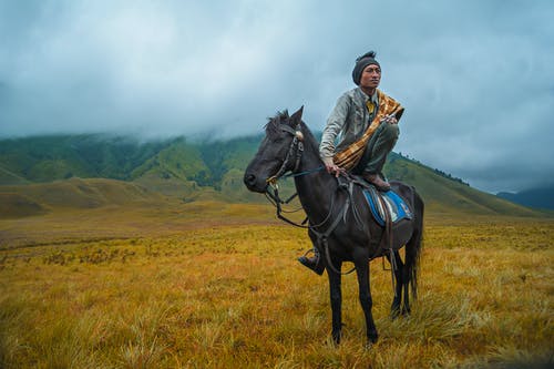 骑马的人的摄影 · 免费素材图片