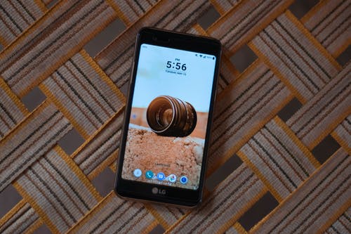 黑色lg Android智能手机 · 免费素材图片
