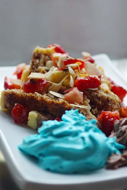 水果和肉类料理 · 免费素材图片