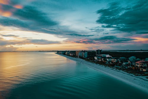 岛屿鸟瞰图 · 免费素材图片
