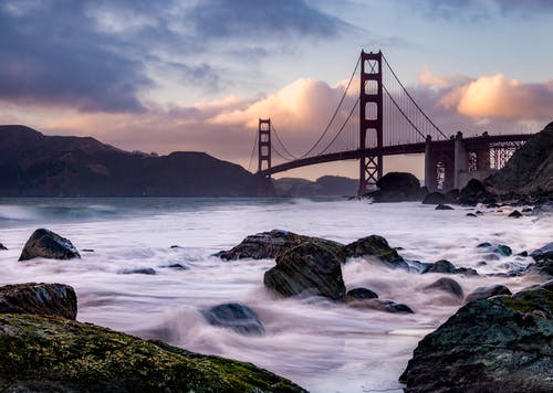 加利福尼亚旧金山桥 · 免费素材图片