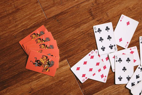 什锦的扑克牌平面摄影 · 免费素材图片