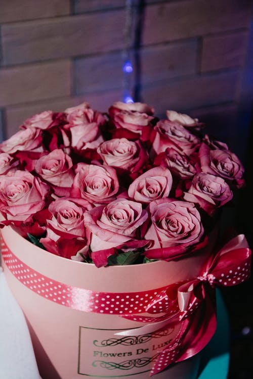 花束粉红玫瑰照片 · 免费素材图片