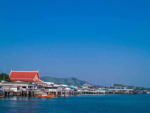 有关交通系统, 城镇, 天空的免费素材图片