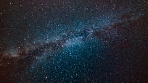 银河系在夜间 · 免费素材图片