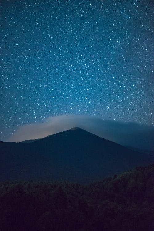 夜空的风景 · 免费素材图片