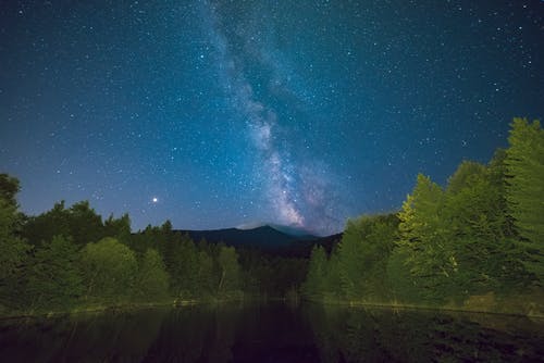 夜空的风景 · 免费素材图片