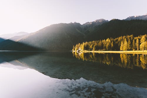 静止的水 · 免费素材图片