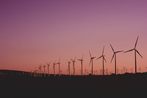 风力发电机组的照片 · 免费素材图片