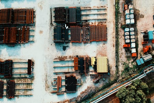 建筑物的航空摄影 · 免费素材图片