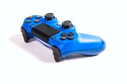 蓝色sony Dualshock 4 · 免费素材图片