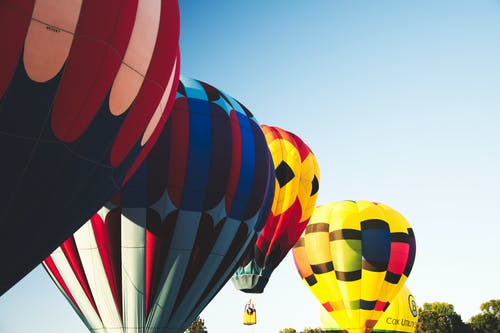热气球飞行 · 免费素材图片