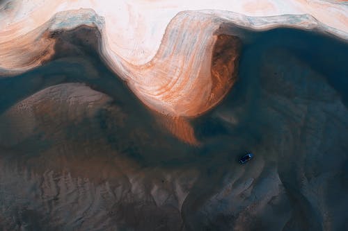 水体鸟瞰图 · 免费素材图片