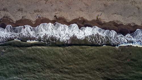 海滨鸟瞰图 · 免费素材图片