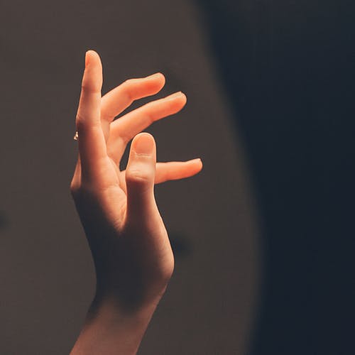 浅照片中的人的手 · 免费素材图片