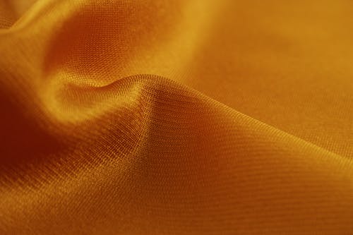 橙色纺织特写摄影 · 免费素材图片