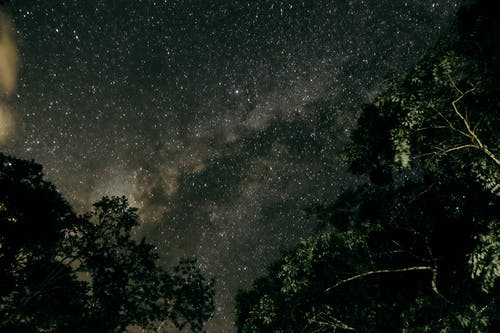 夜间星空的照片 · 免费素材图片