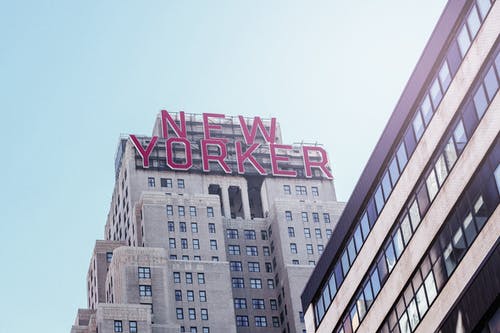 纽约人建筑标牌 · 免费素材图片