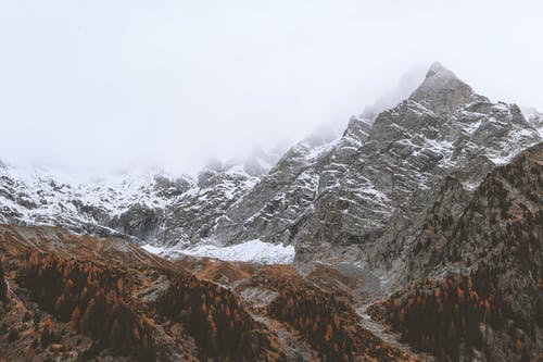 雪帽山 · 免费素材图片