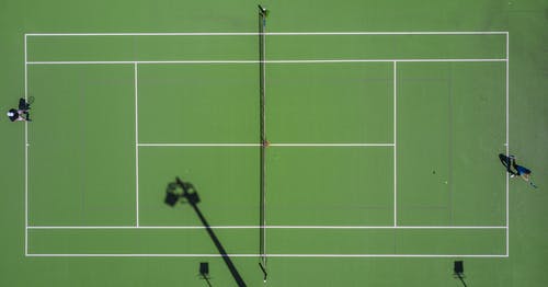 两人打网球 · 免费素材图片