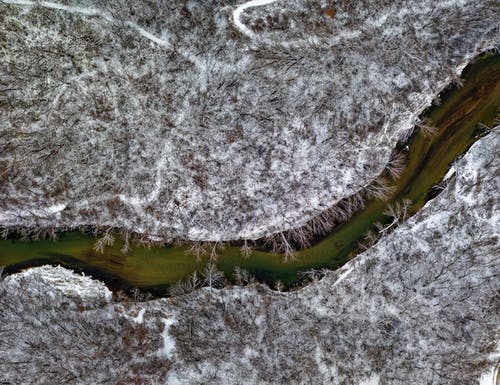 空中射击的河 · 免费素材图片