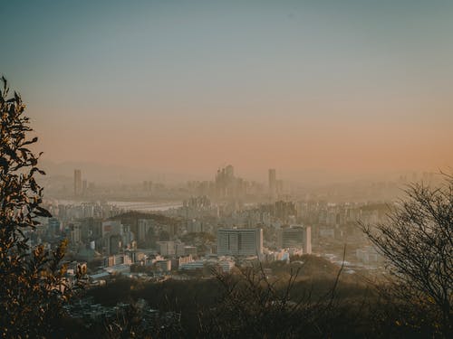 城市顶视图 · 免费素材图片