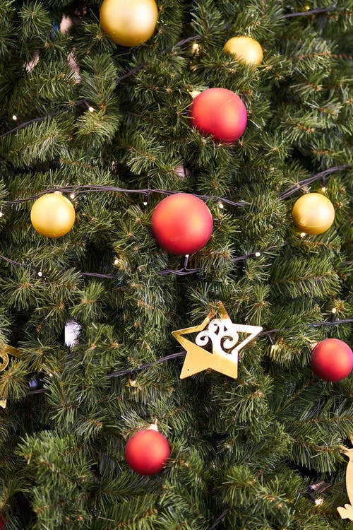 圣诞树上的小玩意 · 免费素材图片
