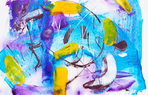 彩色抽象艺术品 · 免费素材图片