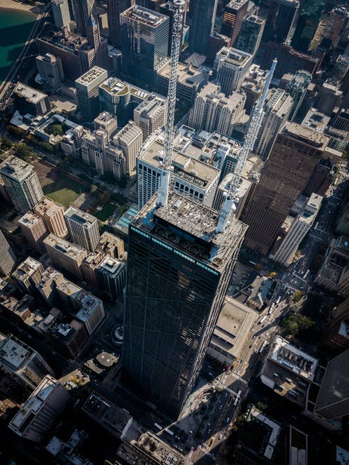 建筑物鸟瞰图 · 免费素材图片