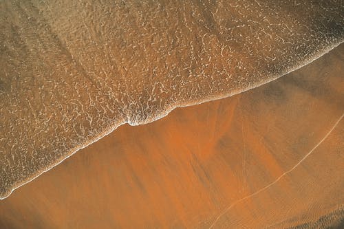 海滩鸟瞰图 · 免费素材图片