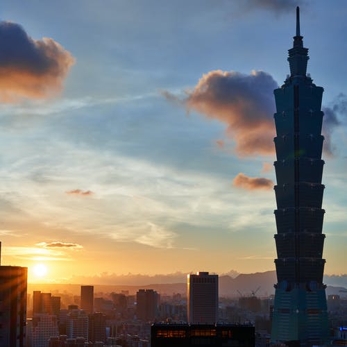 台北101摩天大楼的照片 · 免费素材图片
