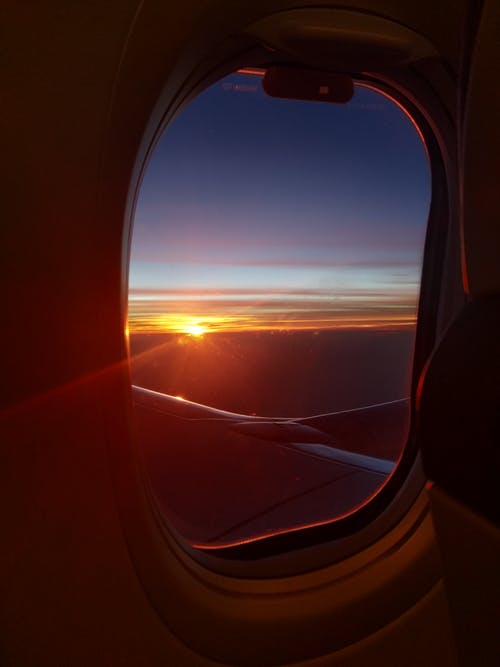 地平线的航拍 · 免费素材图片